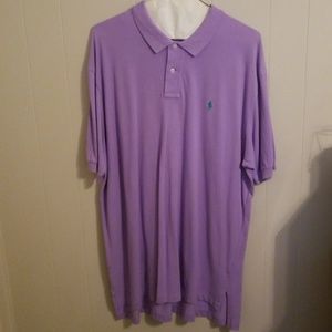 Purple Ralph Lauren polo
